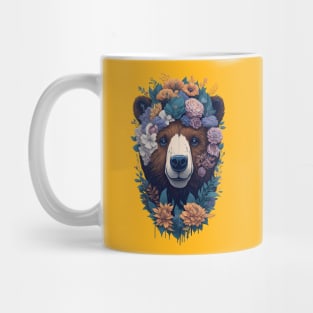 bear forest art Mug